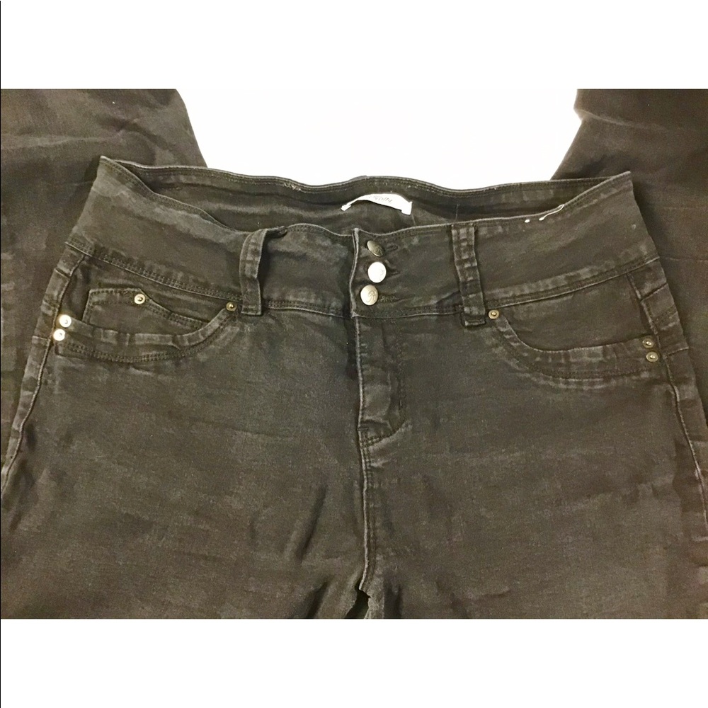 Royalty for Me high rise stretch jeans 16 - Picture 3 of 9